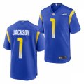 Los Angeles Rams #1 DeSean Jackson Nike Royal Vapor Limited Football Jersey