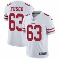 San Francisco 49ers #63 Brandon Fusco White Vapor Untouchable Limited Player NFL Jersey