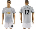 2017-18 Manchester United 12 SMALLING Third Away Soccer Jersey