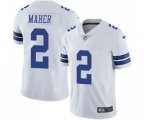Dallas Cowboys #2 Brett Maher White Vapor Untouchable Limited Player Football Jersey
