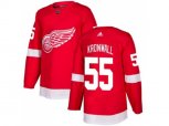 Detroit Red Wings #55 Niklas Kronwall Red Home Authentic Stitched NHL Jersey