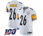 Pittsburgh Steelers #26 Mark Barron White Vapor Untouchable Limited Player 100th Season Football Jersey