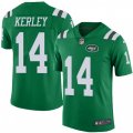 New York Jets #14 Jeremy Kerley Limited Green Rush Vapor Untouchable NFL Jersey