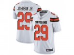 Cleveland Browns #29 Duke Johnson Jr White Men Stitched NFL Vapor Untouchable Limited Jersey