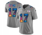 Green Bay Packers #17 Davante Adams Multi-Color 2020 NFL Crucial Catch NFL Jersey Greyheather