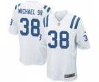 Indianapolis Colts #38 Christine Michael Sr Game White Football Jersey