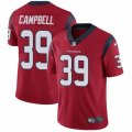 Houston Texans #39 Ibraheim Campbell Red Alternate Vapor Untouchable Limited Player NFL Jersey