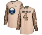 Adidas Buffalo Sabres #4 Zach Bogosian Authentic Camo Veterans Day Practice NHL Jersey
