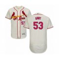 St. Louis Cardinals #53 John Gant Cream Alternate Flex Base Authentic Collection Baseball Player Jersey