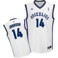 Memphis Grizzlies #14 Brice Johnson Swingman White Home NBA Jersey