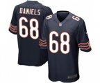 Chicago Bears #68 James Daniels Game Navy Blue Team Color Football Jersey