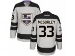 Los Angeles Kings #33 Marty Mcsorley Authentic Gray Alternate NHL Jersey