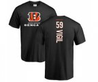 Cincinnati Bengals #59 Nick Vigil Black Backer T-Shirt