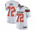 Cleveland Browns #72 Eric Kush White Vapor Untouchable Limited Player Football Jersey
