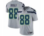 Seattle Seahawks #88 Will Dissly Grey Alternate Vapor Untouchable Limited Player NFL Jersey