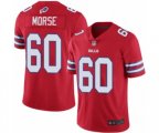 Buffalo Bills #60 Mitch Morse Limited Red Rush Vapor Untouchable Football Jersey