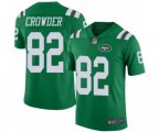 New York Jets #82 Jamison Crowder Elite Green Rush Vapor Untouchable Football Jersey