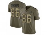 Indianapolis Colts #86 Erik Swoope Limited Olive Camo 2017 Salute to Service NFL Jersey