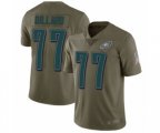 Philadelphia Eagles #77 Andre Dillard Limited Olive 2017 Salute to Service Football Jersey