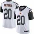 Cincinnati Bengals #20 KeiVarae Russell Limited White Rush Vapor Untouchable NFL Jersey
