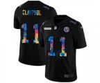 Pittsburgh Steelers #11 Chase Claypool Multi-Color Black 2020 NFL Crucial Catch Vapor Untouchable Limited Jersey
