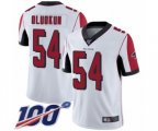Atlanta Falcons #54 Foye Oluokun White Vapor Untouchable Limited Player 100th Season Football Jersey