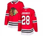 Chicago Blackhawks #28 Henri Jokiharju Authentic Red Home NHL Jersey