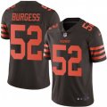 Cleveland Browns #52 James Burgess Limited Brown Rush Vapor Untouchable NFL Jersey