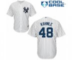 New York Yankees Tommy Kahnle Replica White Home Baseball Player Jersey