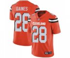 Cleveland Browns #28 E.J. Gaines Orange Alternate Vapor Untouchable Limited Player Football Jersey