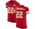 Kansas City Chiefs #22 Juan Thornhill Red Team Color Vapor Untouchable Elite Player Football Jersey