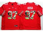 Ohio State Buckeyes #97 Joey Bosa Red Player Fashion Stitched NCAA Jersey