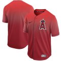 Nike Los Angeles Angels Of Anaheim Bank Red Drift Fashion MLB Jersey