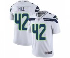 Seattle Seahawks #42 Delano Hill White Vapor Untouchable Limited Player Football Jersey