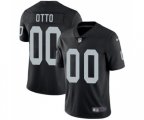 Oakland Raiders #00 Jim Otto Black Team Color Vapor Untouchable Limited Player Football Jersey