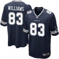 Dallas Cowboys #83 Terrance Williams Game Navy Blue Team Color NFL Jersey