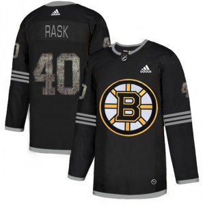 Boston Bruins #40 Tuukka Rask Black Authentic Classic Stitched NHL Jersey