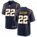 Los Angeles Chargers #22 Justin Jackson Nike Navy Alternate Vapor Limited Jersey