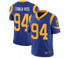 Los Angeles Rams #94 John Franklin-Myers Royal Blue Alternate Vapor Untouchable Limited Player Football Jersey