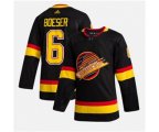 Vancouver Canucks #6 Brock Boeser Black Stitched Hockey Jersey