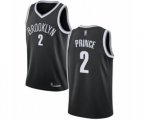 Brooklyn Nets #2 Taurean Prince Swingman Black Basketball Jersey - Icon Edition