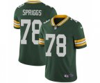 Green Bay Packers #78 Jason Spriggs Green Team Color Vapor Untouchable Limited Player Football Jersey