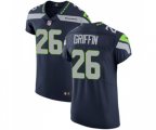 Seattle Seahawks #26 Shaquill Griffin Steel Blue Team Color Vapor Untouchable Elite Player Football Jersey