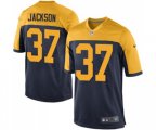 Green Bay Packers #37 Josh Jackson Game Navy Blue Alternate Football Jersey
