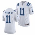Indianapolis Colts #11 Michael Pittman Jr. Nike White Vapor Limited Jersey