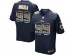 Los Angeles Rams #99 Aaron Donald Limited Navy Blue Strobe NFL Jersey