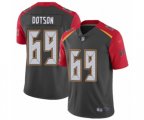 Tampa Bay Buccaneers #69 Demar Dotson Limited Gray Inverted Legend Football Jersey