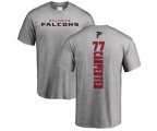 Atlanta Falcons #77 James Carpenter Ash Backer T-Shirt
