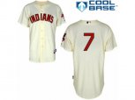 Cleveland Indians #7 Kenny Lofton Authentic Cream Alternate 2 Cool Base MLB Jersey