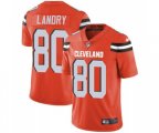 Cleveland Browns #80 Jarvis Landry Orange Alternate Vapor Untouchable Limited Player Football Jersey